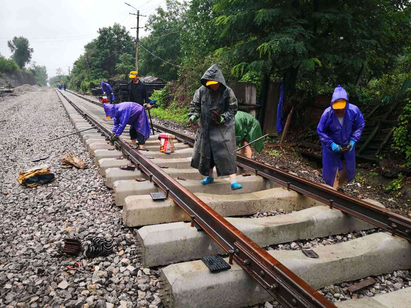 风雨无阻二十天?铁路旧貌换新颜——崔家沟专用线EPC项目圆满收官(图5)