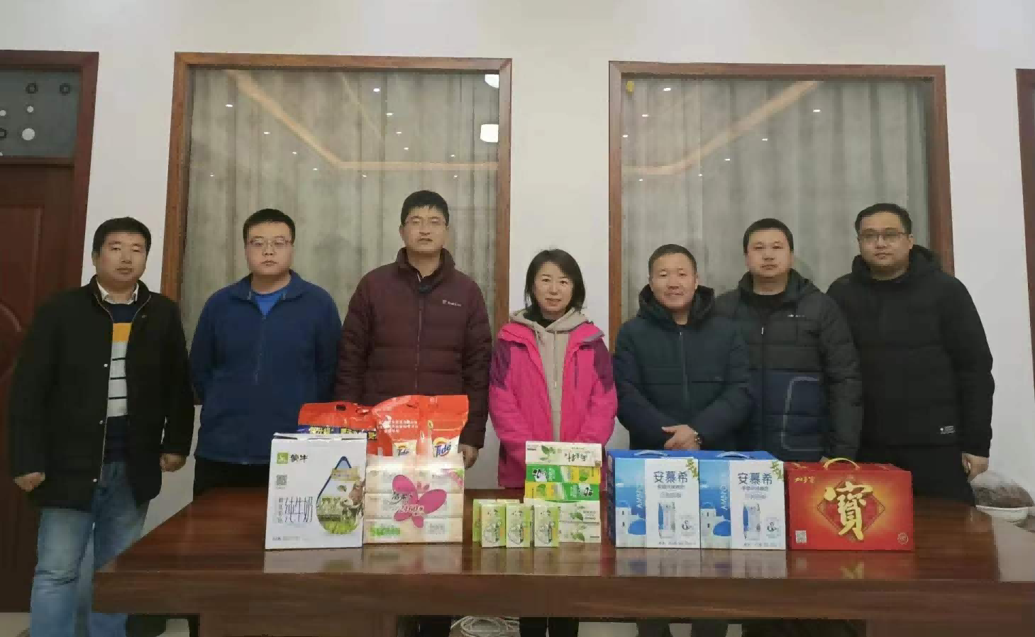 中铁西安院工会开展“冬送温暖、情系一线”慰问活动(图7)